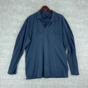 Banana Republic long sleeve shirt Mens Size XL blue 2331
